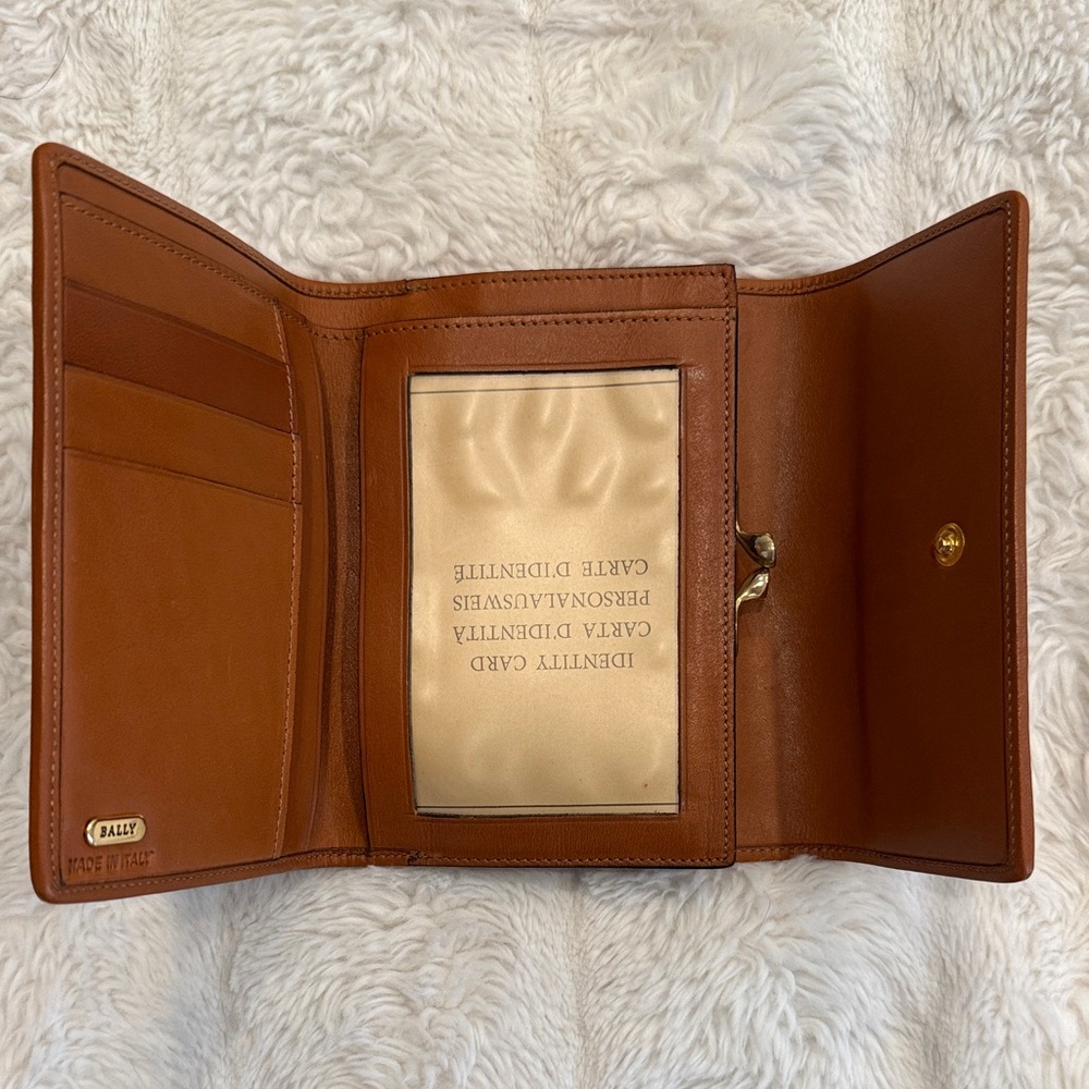 Bally Vintage Monogram Compact Wallet - Picture 9 of 16